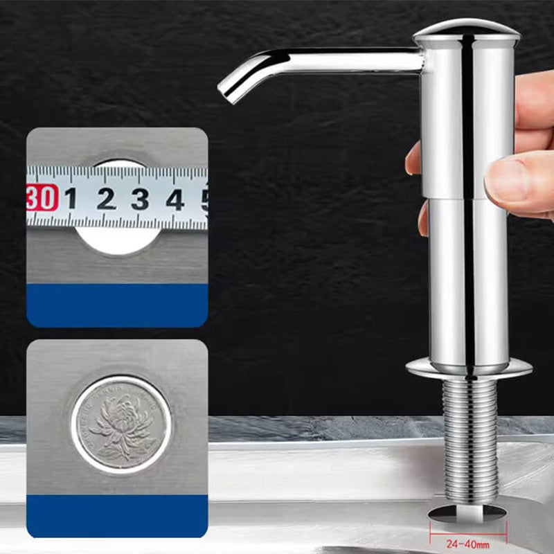 Distributeur de Savon Intégré pour Évier de Cuisine - Durable