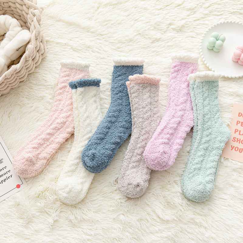📢📢Grande vente✨Chaussettes thermiques ultra-douces et moelleuses pour femmes