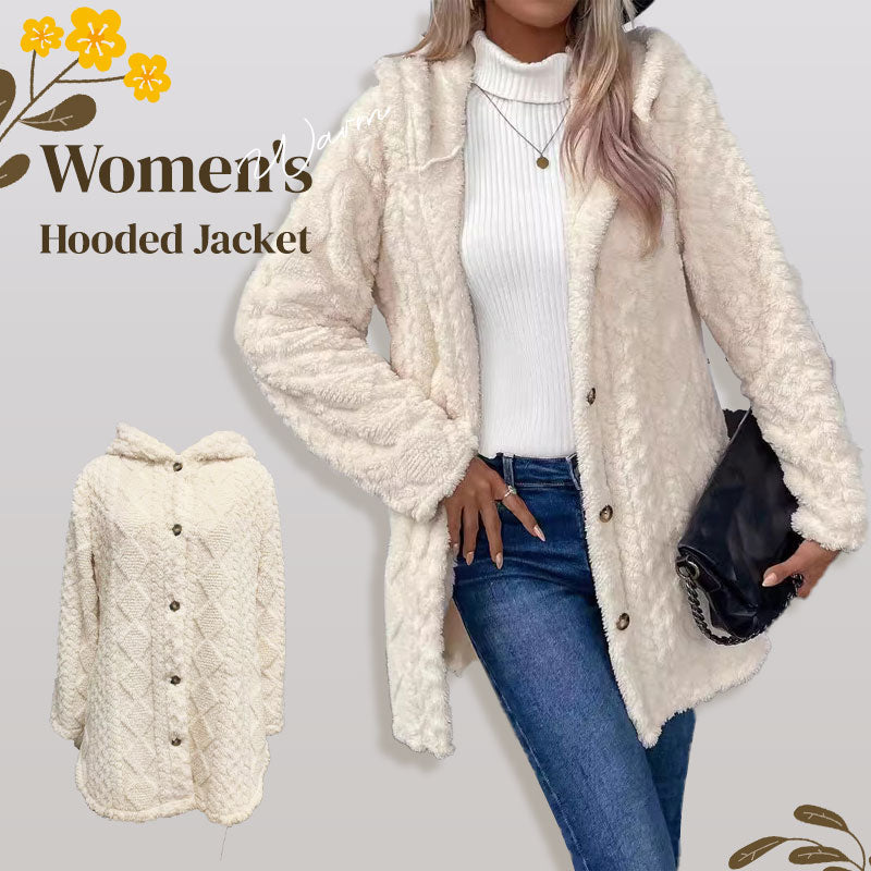 ⏰55 % de réduction – Offre spéciale!🔥Veste à capuche chaude pour femmes