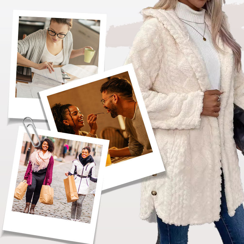 ⏰55 % de réduction – Offre spéciale!🔥Veste à capuche chaude pour femmes