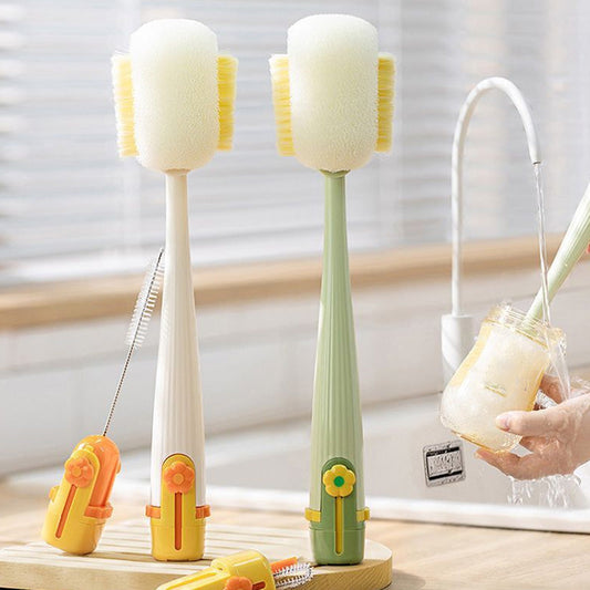 Brosse de nettoyage pour bouteille d’eau 5-en-1