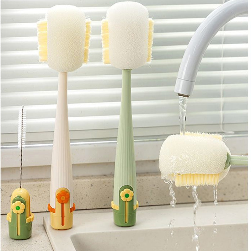 Brosse de nettoyage pour bouteille d’eau 5-en-1