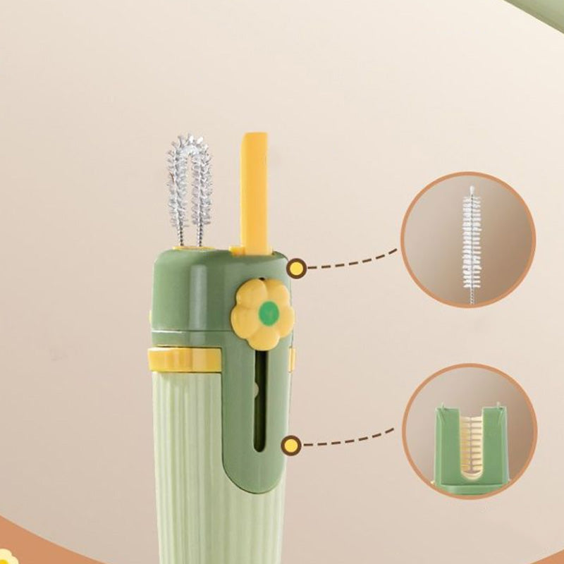 Brosse de nettoyage pour bouteille d’eau 5-en-1