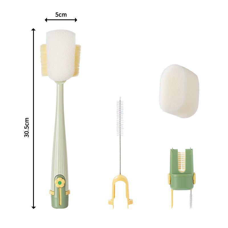 Brosse de nettoyage pour bouteille d’eau 5-en-1