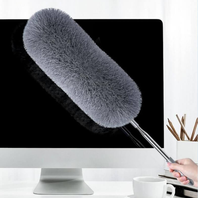 📢📢 50% DE RÉDUCTION ! ✨ Bâtonnet de Nettoyage Rétractable - Adsorption Électrostatique sans Poussière Volante, Idéal pour Plafonds et Espaces Étroits 🧹⚡