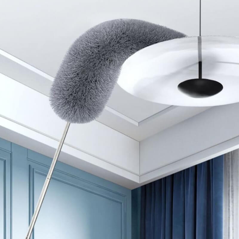 📢📢 50% DE RÉDUCTION ! ✨ Bâtonnet de Nettoyage Rétractable - Adsorption Électrostatique sans Poussière Volante, Idéal pour Plafonds et Espaces Étroits 🧹⚡