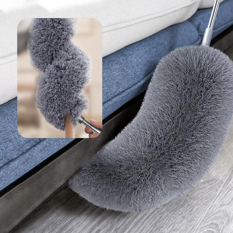 📢📢 50% DE RÉDUCTION ! ✨ Bâtonnet de Nettoyage Rétractable - Adsorption Électrostatique sans Poussière Volante, Idéal pour Plafonds et Espaces Étroits 🧹⚡