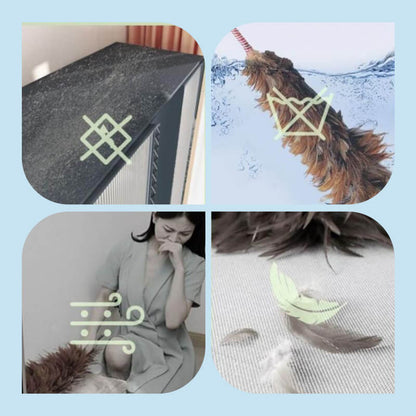 📢📢 60% DE RÉDUCTION ! ✨ Bâtonnet de Nettoyage Rétractable - Adsorption Électrostatique sans Poussière Volante, Idéal pour Plafonds et Espaces Étroits 🧹⚡