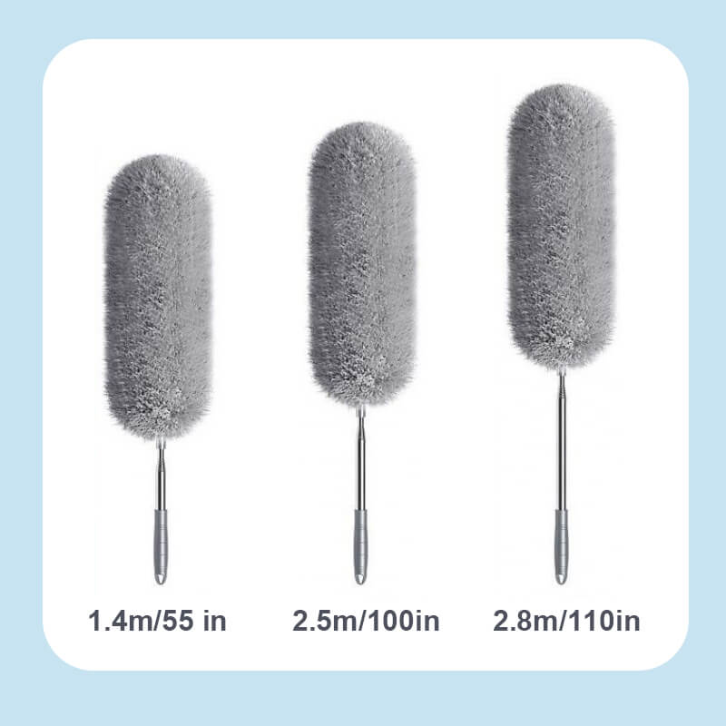 📢📢 50% DE RÉDUCTION ! ✨ Bâtonnet de Nettoyage Rétractable - Adsorption Électrostatique sans Poussière Volante, Idéal pour Plafonds et Espaces Étroits 🧹⚡