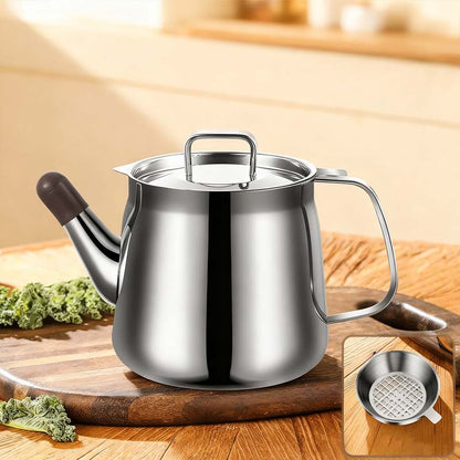 Pot de Filtre à Huile en Acier Inoxydable Durable