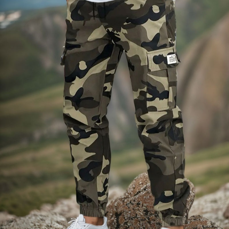 👖Pantalon de travail tactique robuste💪Nylon-coton durable🔧Multi-poches🌲Prêt pour l'extérieur et le travail