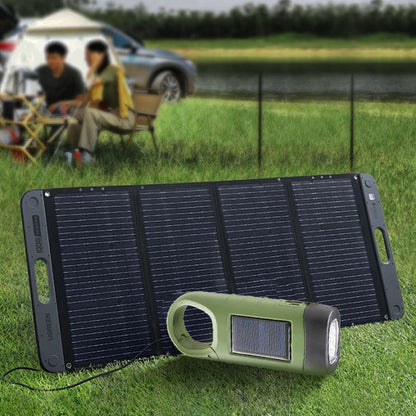 ⛺️🔋💡 Lampe de Secours Extérieure – Charge Manivelle + Solaire + USB, Éclairage LED & Powerbank (Durable & Portable) !