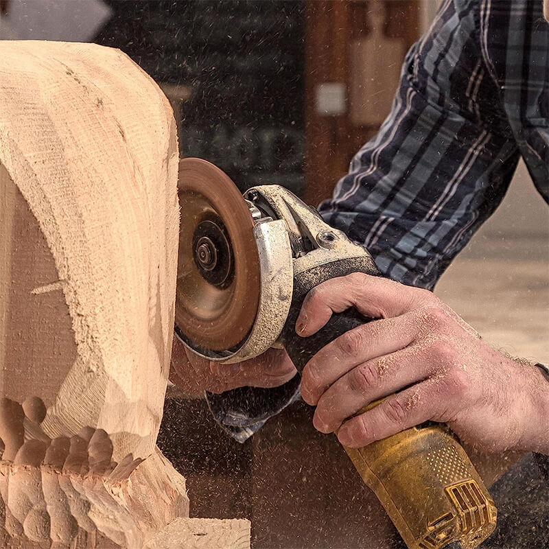 ⚒️ ACHETEZ 2 OBТENEZ 3! ✨ Disque à Bois pour Meuleuse d'Angle - Conçu pour la Sculpture et le Ponçage du Bois - Sécuritaire et Efficace, Idéal pour le Travail du Bois 🌳🔧