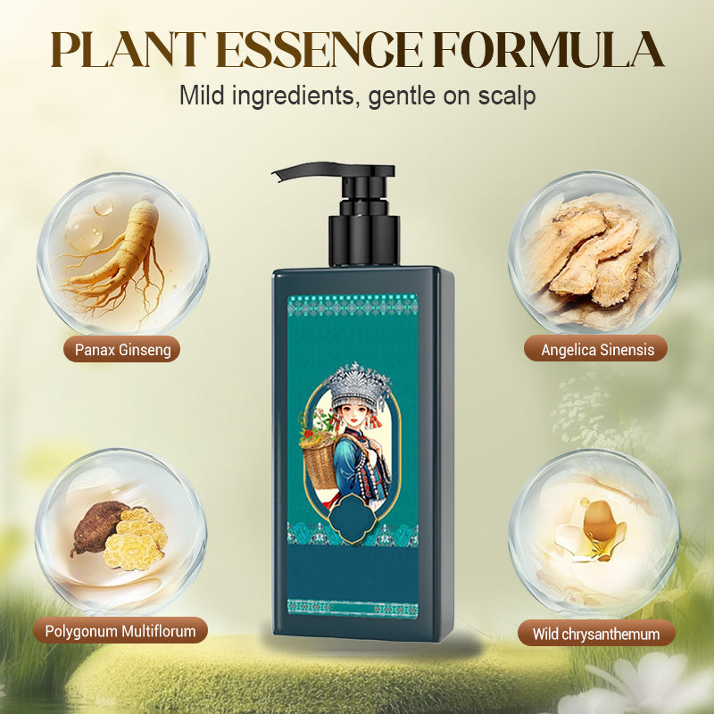 🌿 ACHETEZ 2, OFFERT 1 ! ✨ Colorant Capillaire aux Extraits Végétaux pour Cheveux Blancs - Formule Naturelle aux Botaniques Nourrissants pour une Couleur Éclatante sans Dommage 💆‍♀️💫