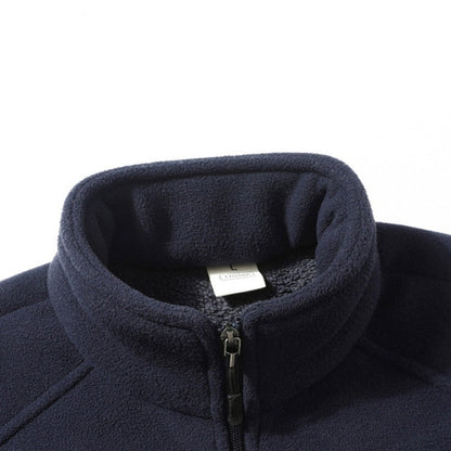 Veste décontractée avec doublure en peluche pour homme, coupe ample