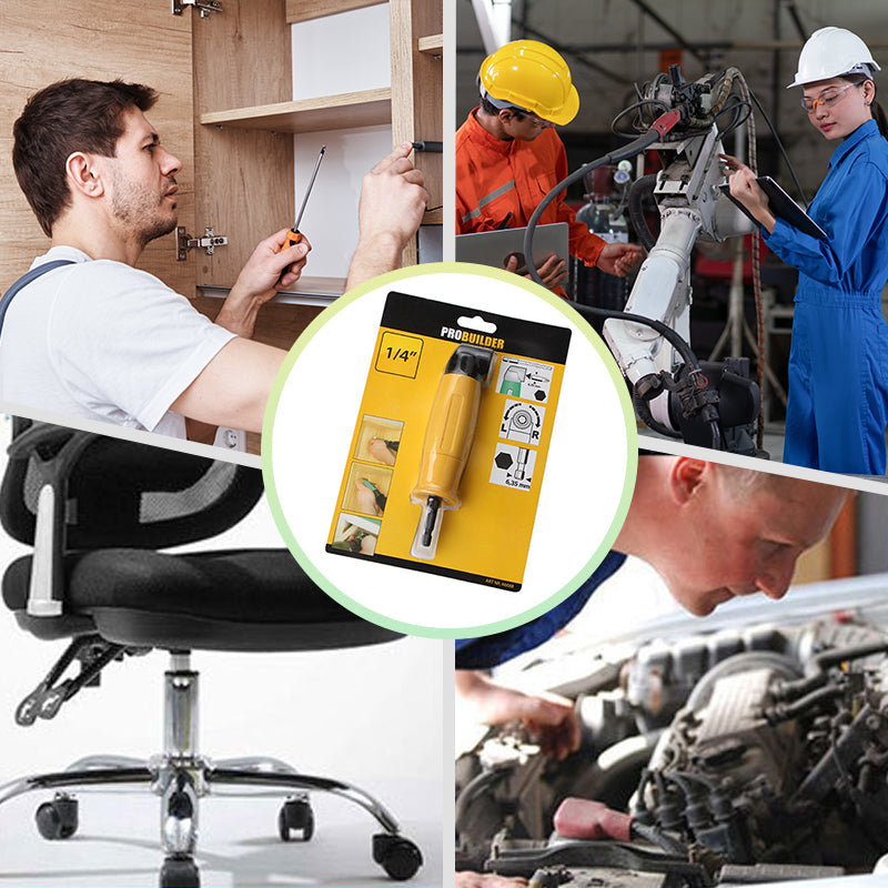 Tête de Tournevis Électrique à 105 Degrés