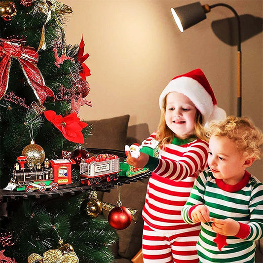 Meilleur Cadeau pour Enfants - Train Électrique de Noël
