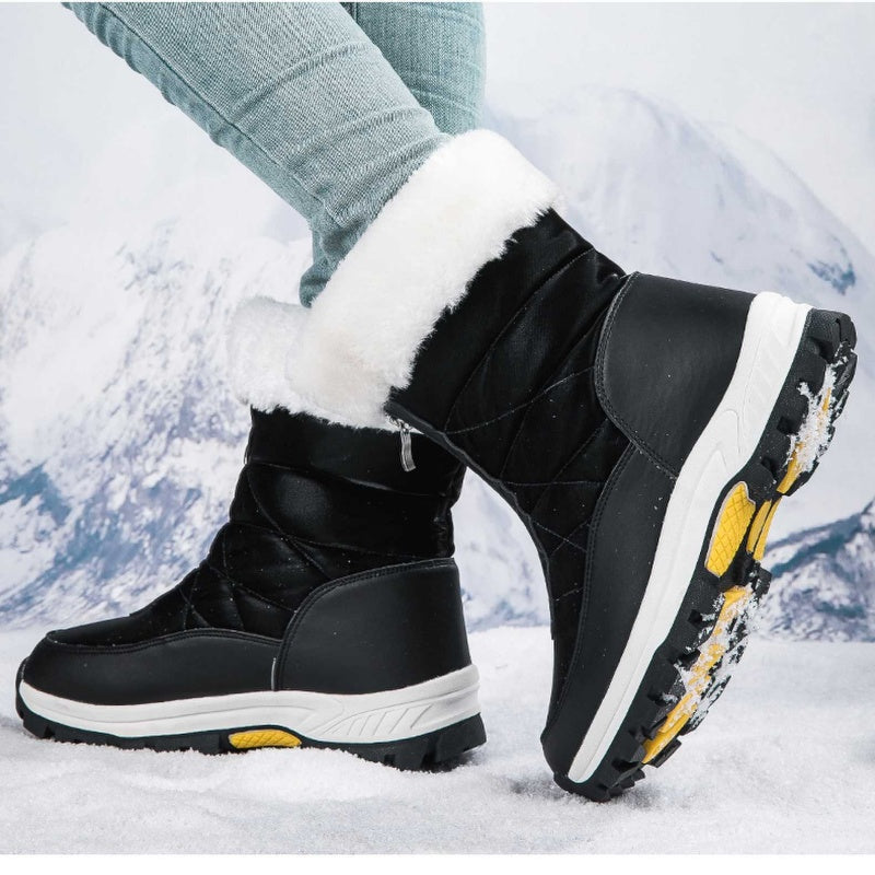 🔥DERNIER JOUR DE SOLDES 51% DE RÉDUCTION🔥 Bottes de neige chaudes antidérapantes à fermeture éclair pour femmes