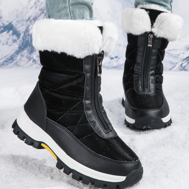 🔥DERNIER JOUR DE SOLDES 51% DE RÉDUCTION🔥 Bottes de neige chaudes antidérapantes à fermeture éclair pour femmes