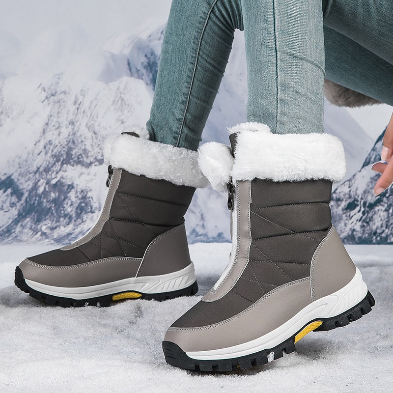🔥DERNIER JOUR DE SOLDES 51% DE RÉDUCTION🔥 Bottes de neige chaudes antidérapantes à fermeture éclair pour femmes