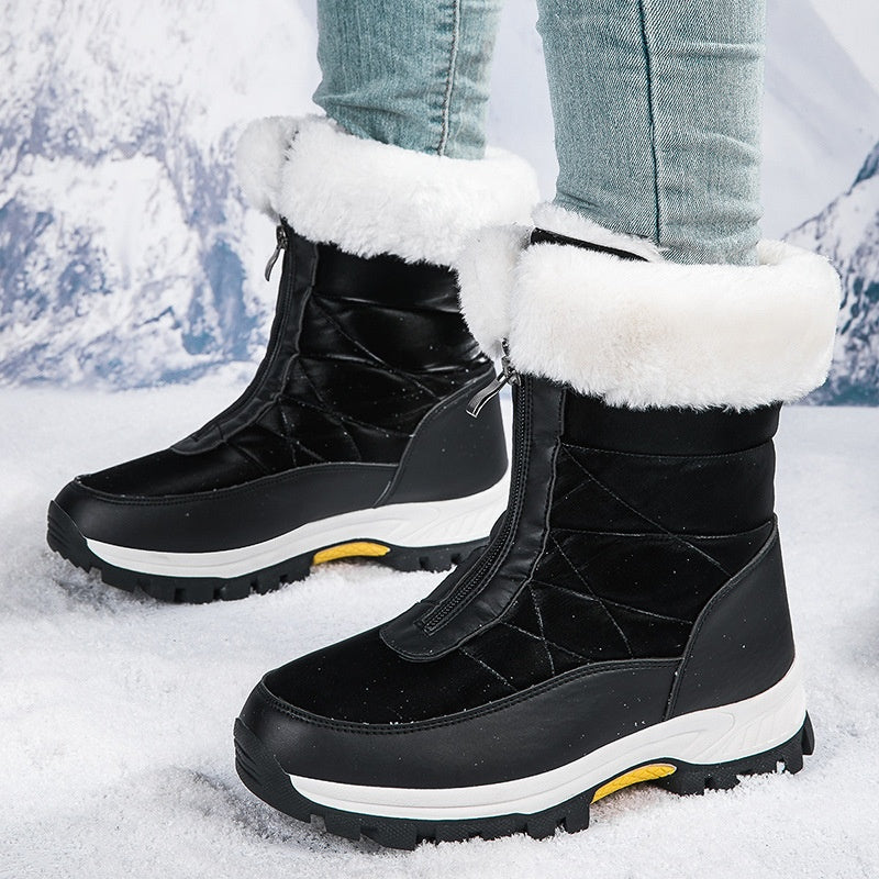 🔥DERNIER JOUR DE SOLDES 51% DE RÉDUCTION🔥 Bottes de neige chaudes antidérapantes à fermeture éclair pour femmes