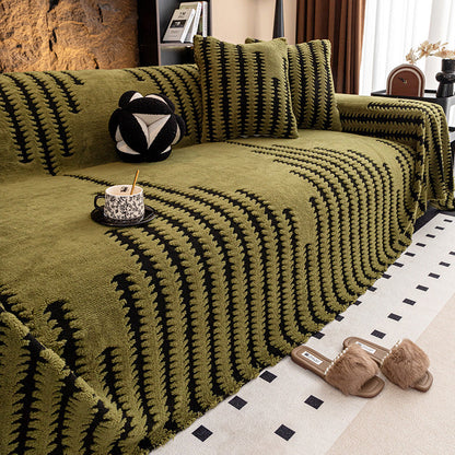 🛋️ 65% DE RÉDUCTION! ✨ Housse de Canapé en Peluche Douce - Protection Antidérapante avec Élastiques pour un Confort et un Style Maximum 🏠🌟