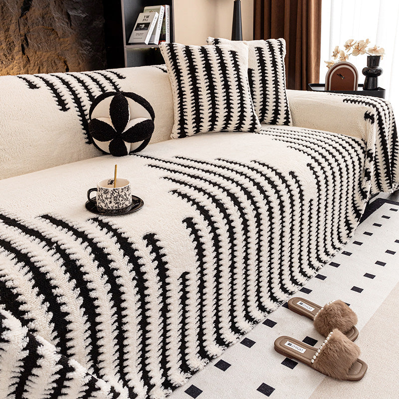 📢📢49% DE RÉDUCTION !!!✨Housse de canapé douce et antidérapante en peluche