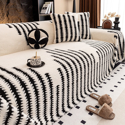 📢📢49% DE RÉDUCTION !!!✨Housse de canapé douce et antidérapante en peluche