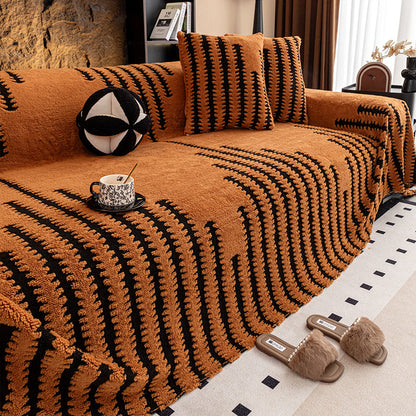📢📢49% DE RÉDUCTION !!!✨Housse de canapé douce et antidérapante en peluche