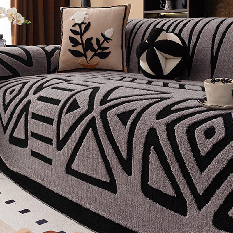 🛋️ 65% DE RÉDUCTION! ✨ Housse de Canapé en Peluche Douce - Protection Antidérapante avec Élastiques pour un Confort et un Style Maximum 🏠🌟
