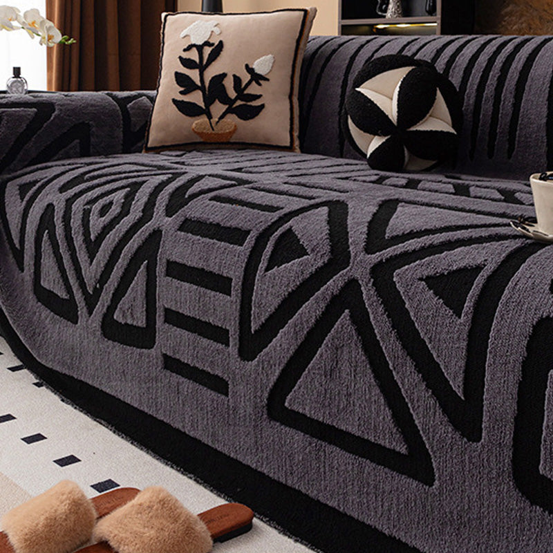 🛋️ 65% DE RÉDUCTION! ✨ Housse de Canapé en Peluche Douce - Protection Antidérapante avec Élastiques pour un Confort et un Style Maximum 🏠🌟