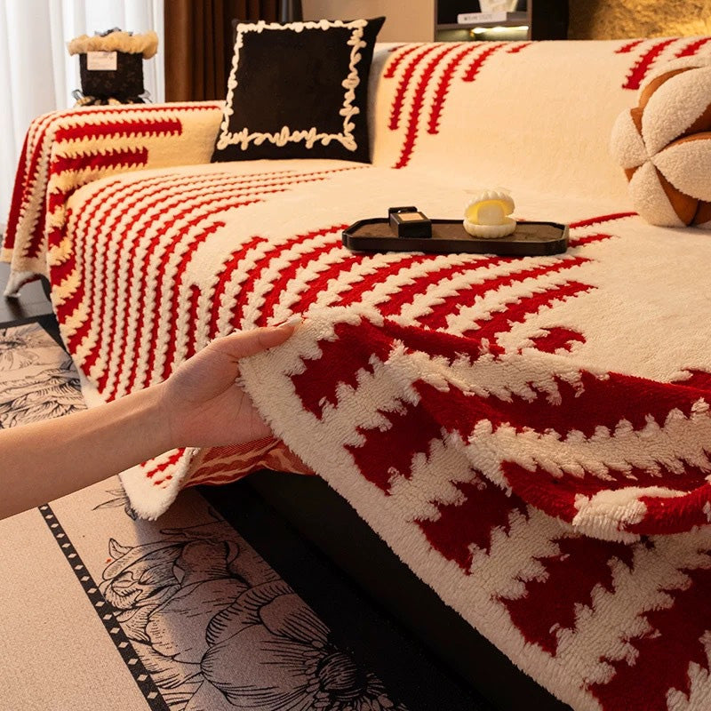🛋️ 65% DE RÉDUCTION! ✨ Housse de Canapé en Peluche Douce - Protection Antidérapante avec Élastiques pour un Confort et un Style Maximum 🏠🌟