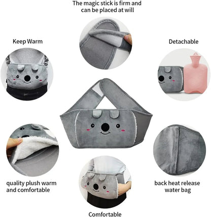 🎁 Soldes de Noël Précoces - 49% DE RÉDUCTION 💖 Ceinture Bouillotte en Peluche Rechargeable