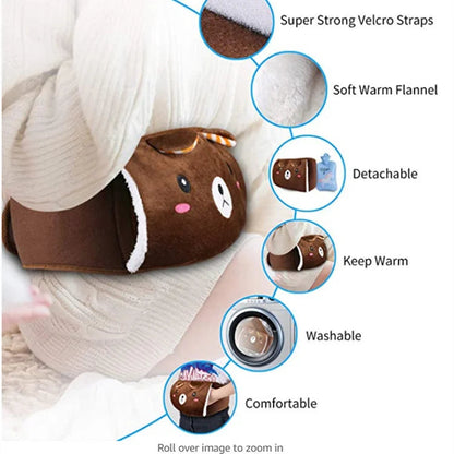 🎁 Soldes de Noël Précoces - 49% DE RÉDUCTION 💖 Ceinture Bouillotte en Peluche Rechargeable