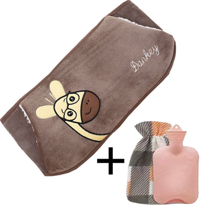 🎁 Soldes de Noël Précoces - 49% DE RÉDUCTION 💖 Ceinture Bouillotte en Peluche Rechargeable