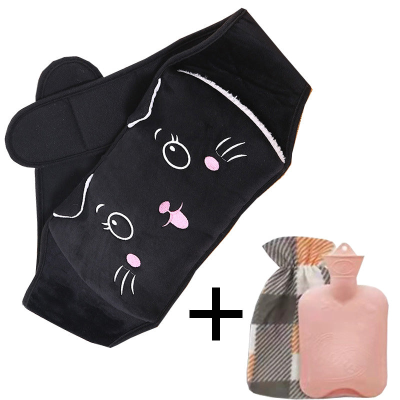 🎁 Soldes de Noël Précoces - 49% DE RÉDUCTION 💖 Ceinture Bouillotte en Peluche Rechargeable