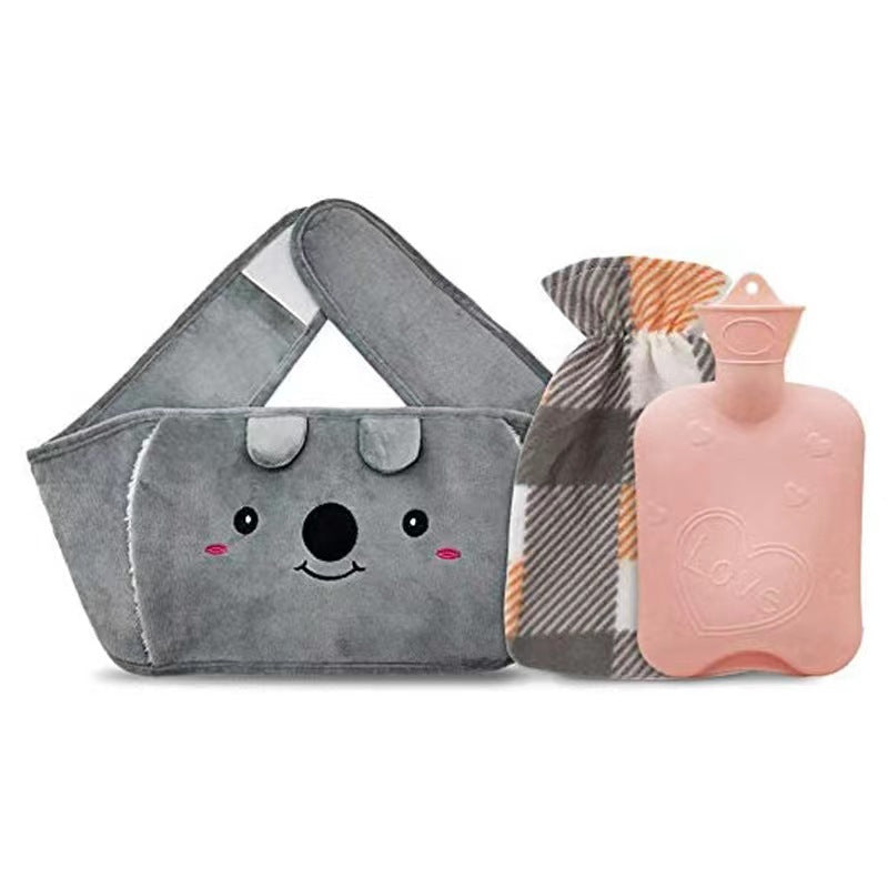 🎁 Soldes de Noël Précoces - 49% DE RÉDUCTION 💖 Ceinture Bouillotte en Peluche Rechargeable