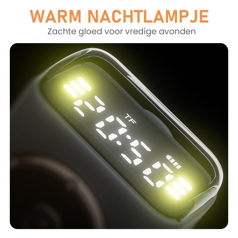 Enceinte Mini Magnétique — Son à 360° et Spectacle de Lumières LED