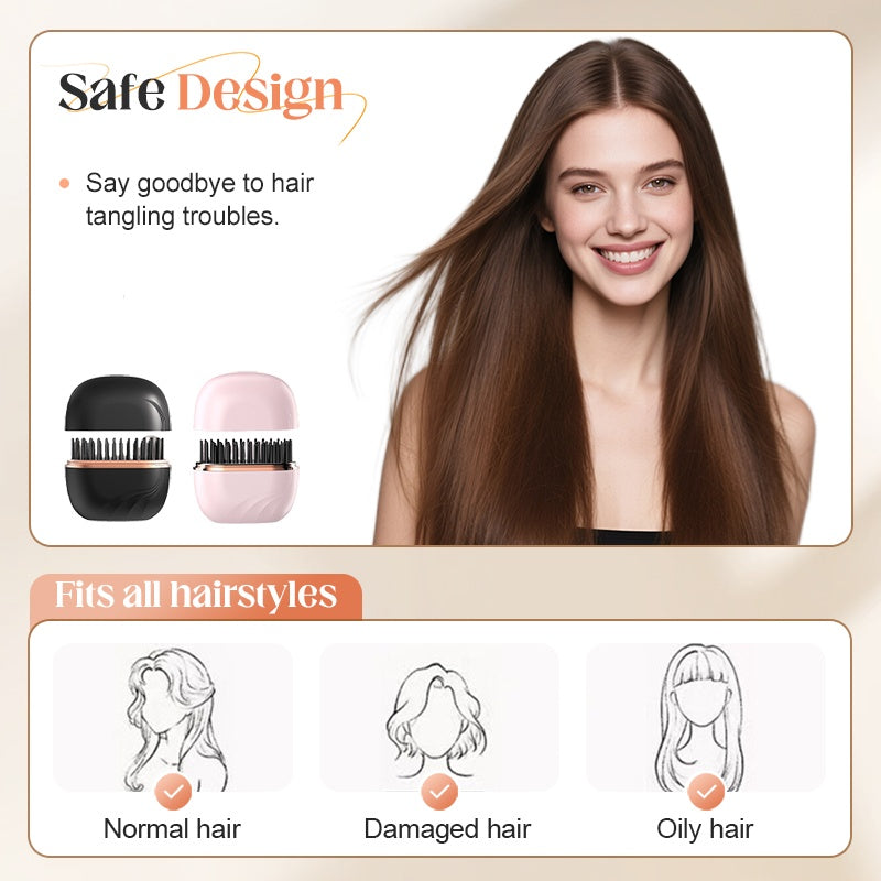 Mini peigne lisseur sans fil
