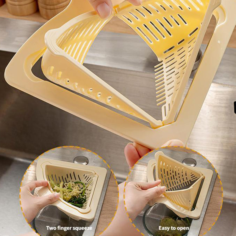 Filtre magnétique à succion pour évier d'angle peu encombrant