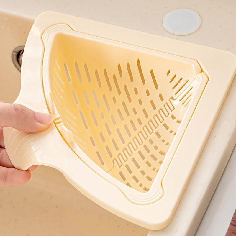 Filtre magnétique à succion pour évier d'angle peu encombrant