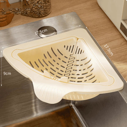 Filtre magnétique à succion pour évier d'angle peu encombrant