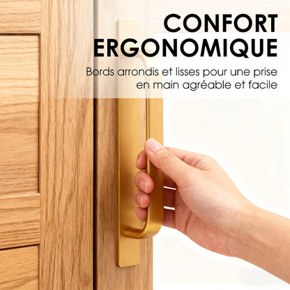 Poignée de porte en alliage d’aluminium