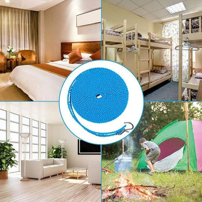 ✨ Corde à linge coupe-vent et antidérapante