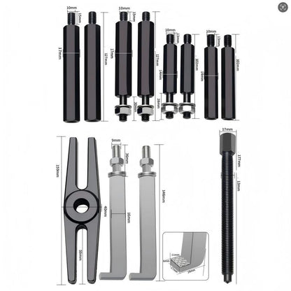 🔧40% DE RÉDUCTION! ✨ Kit d'Extracteur de Roulement 5 Tonnes - avec Coffret de Rangement pour Démontage de Roulements et Joints 🛠️Livraison gratuite📦