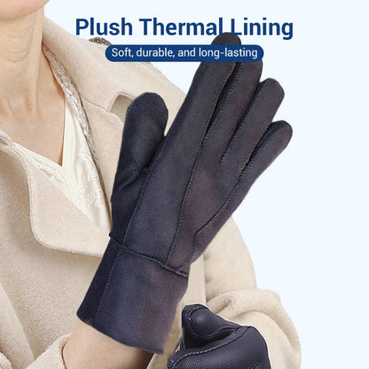 🎄✨Soldes de Noël à durée limitée🎁Gants chauds double épaisseur 100 % laine douce