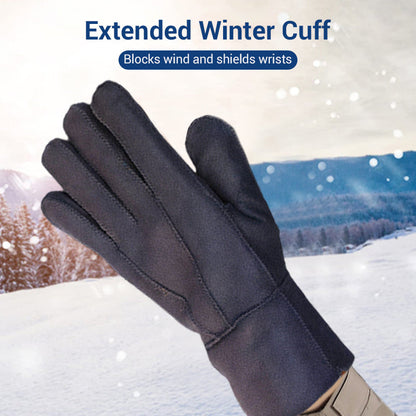 🎄✨Soldes de Noël à durée limitée🎁Gants chauds double épaisseur 100 % laine douce