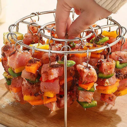 Ensemble de grilles de cuisson multifonction en acier inoxydable 316 pour friteuse à air chaud
