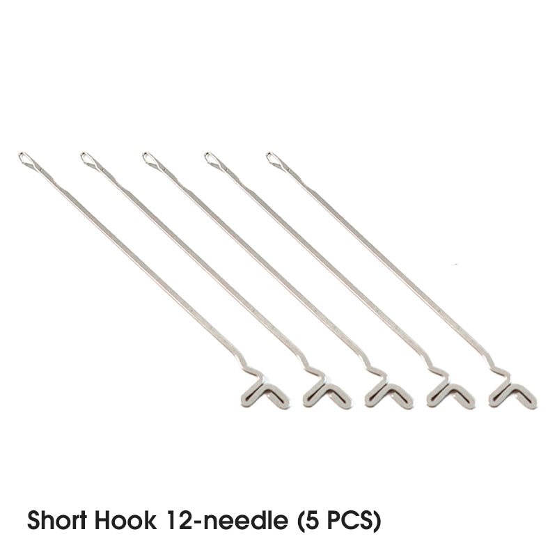 Crochets à tricoter avec languette pour pulls