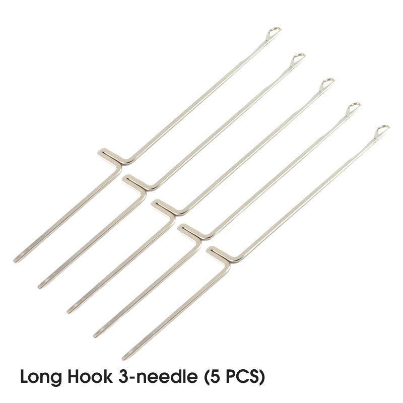 Crochets à tricoter avec languette pour pulls